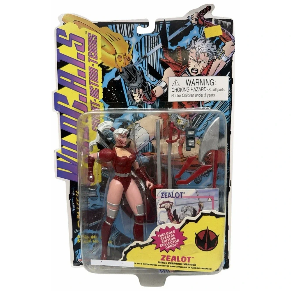 WildC.A.T.S Zealot Figure Playmates‎ 1994 Wildstorm MOC Sealed Vintage